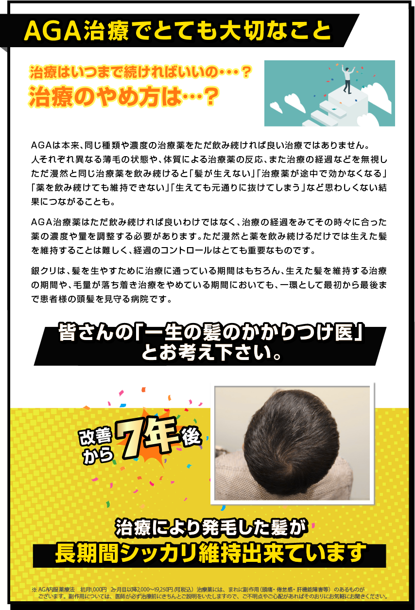 治療のやめ方は…？